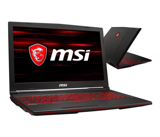 MSI GL63 i7-8750H/8GB/1TB RTX2060 - 484528 - zdjęcie